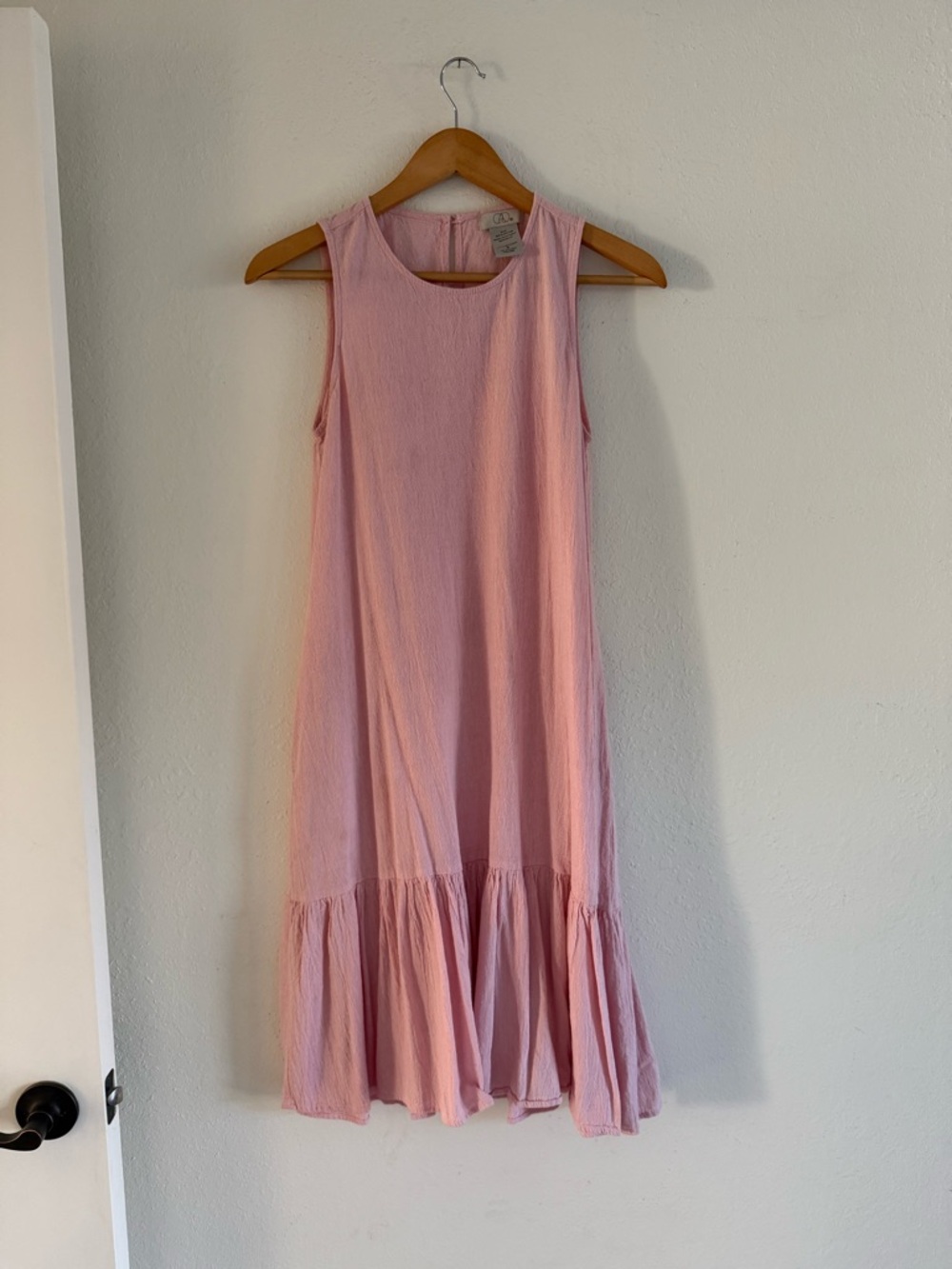 Nordstrom Sleeveless Midi Dress in Light Pink